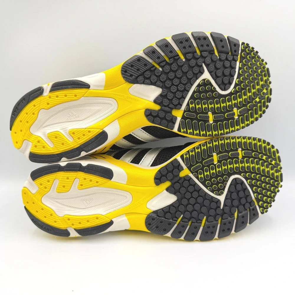 Adidas Adizero Adios OG Sneakers Women 7 Black Yellow JP7635 **NEW**